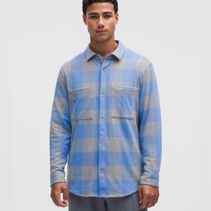 Soft knit over shirt